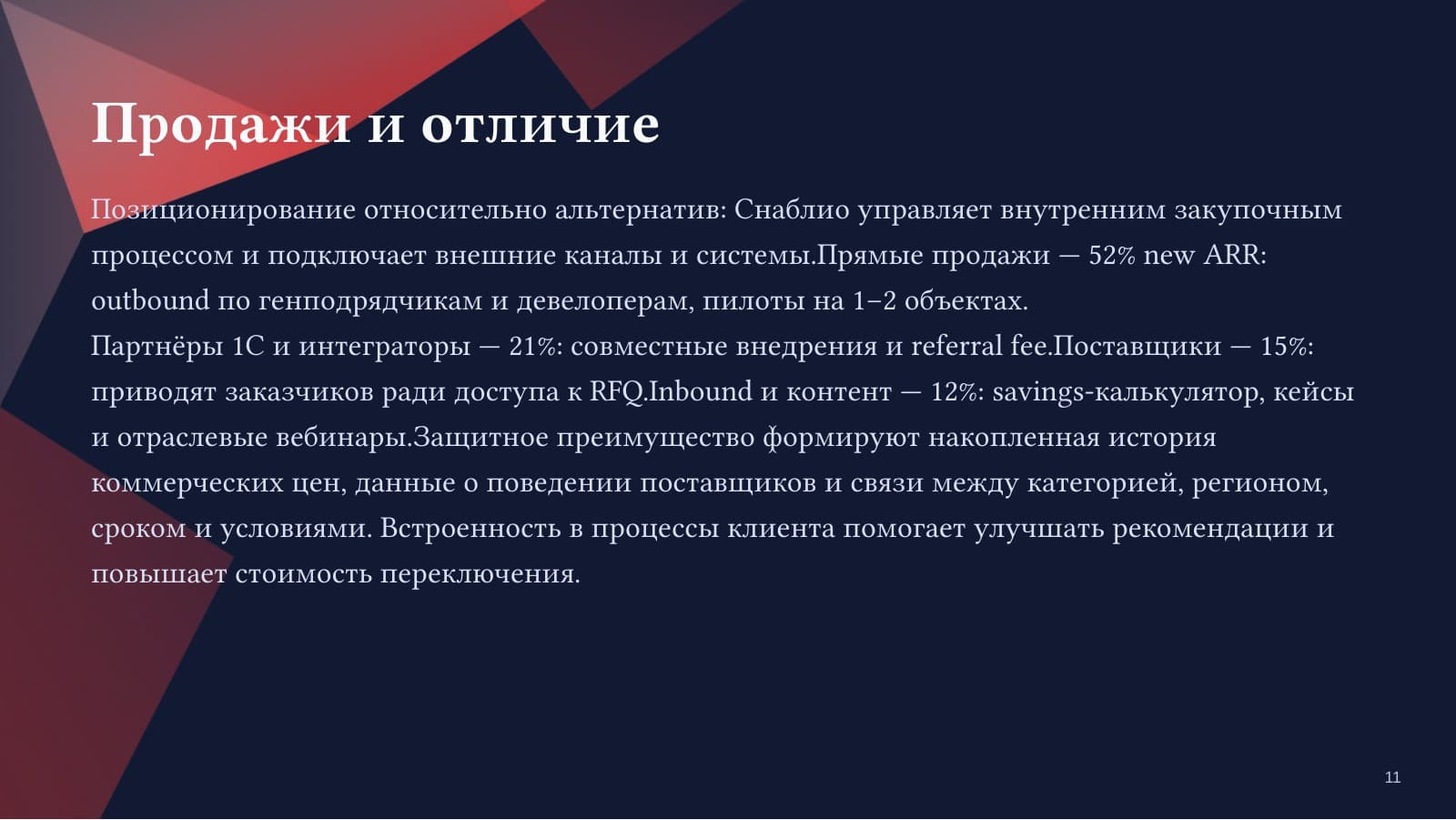 Снаблио — слайд 11